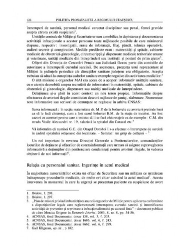 Politica pronatalistă a regimului...