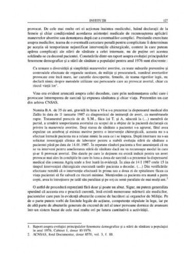 Politica pronatalistă a regimului...