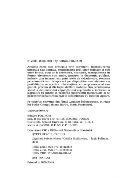 Legături bolnăvicioase