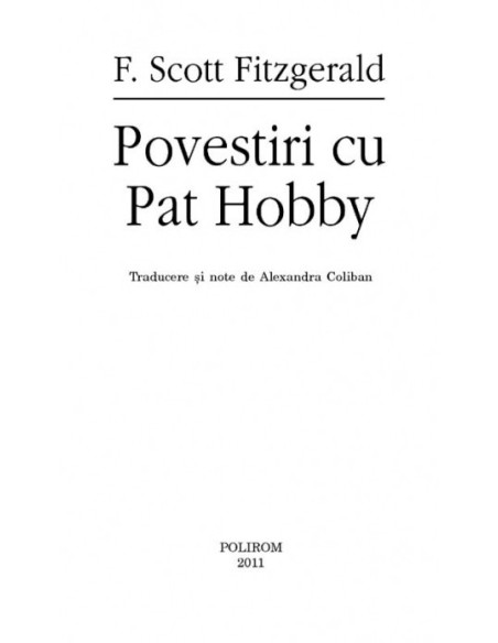 Povestiri cu Pat Hobby