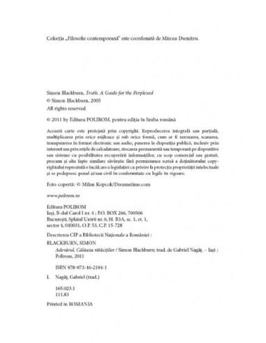 Adevărul. Călăuza rătăciţilor