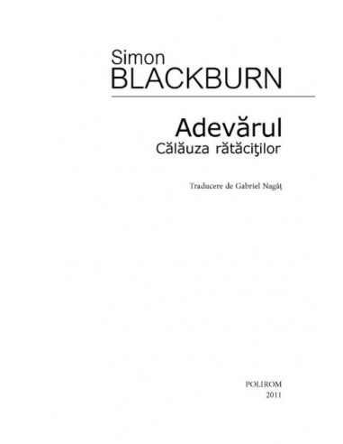 Adevărul. Călăuza rătăciţilor