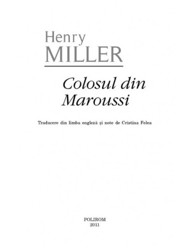 Colosul din Maroussi
