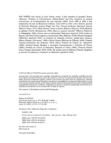 Cioran naiv şi sentimental