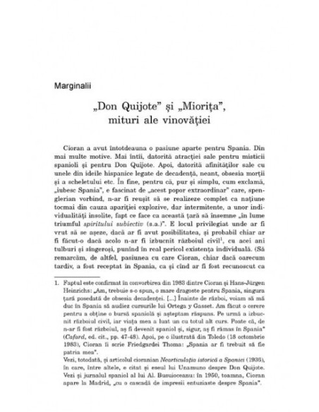 Cioran naiv şi sentimental