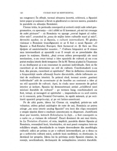 Cioran naiv şi sentimental