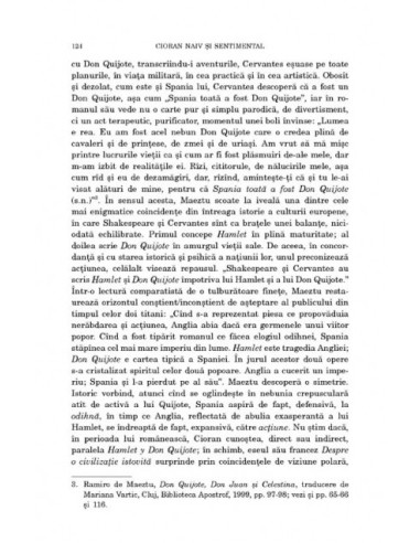 Cioran naiv şi sentimental