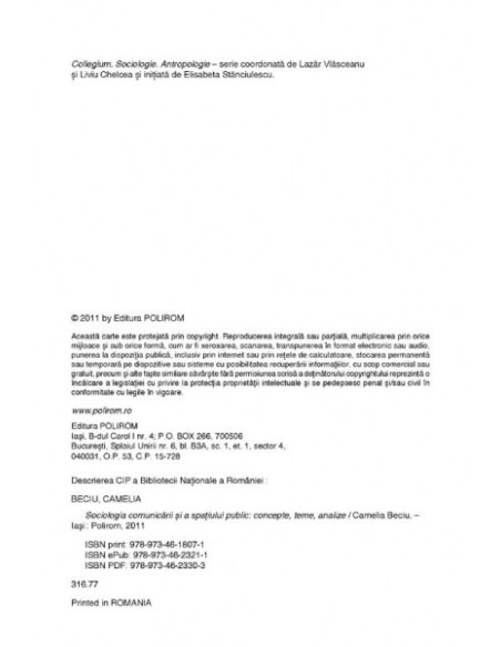 Sociologia comunicării și a spațiului public