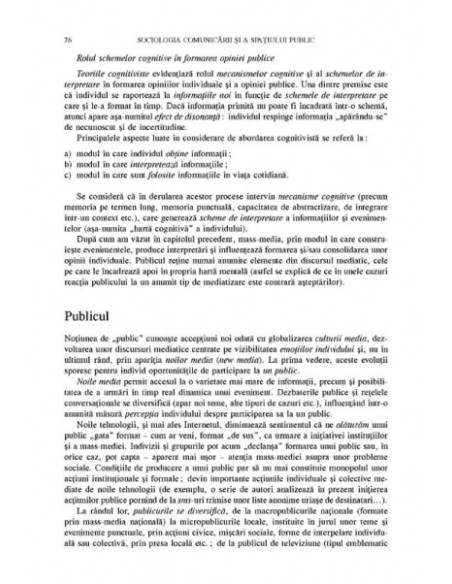 Sociologia comunicării și a spațiului public