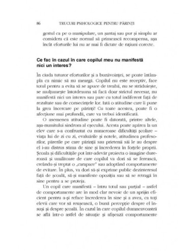 Trucuri psihologice pentru părinţi