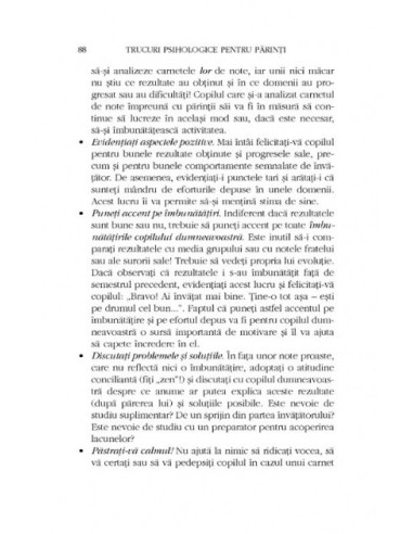 Trucuri psihologice pentru părinţi