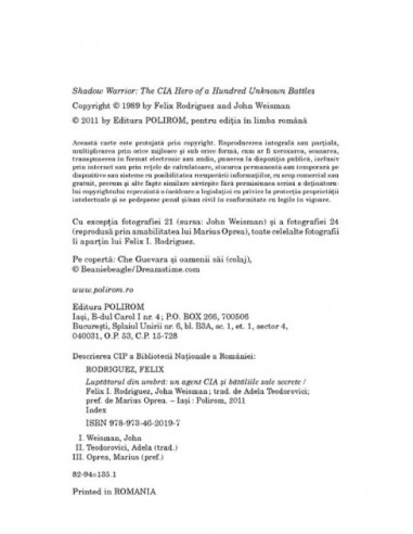 Luptătorul din umbră: un agent CIA şi...