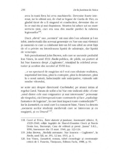 De la Junimea la Noica De la Junimea la Noica