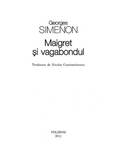 Maigret și vagabondul