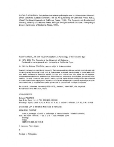 Arta şi percepţia vizuală