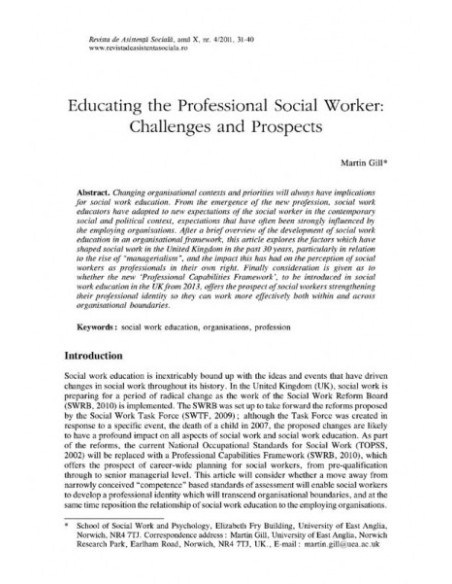 Revista de Asistență Socială. Nr. 4/2011