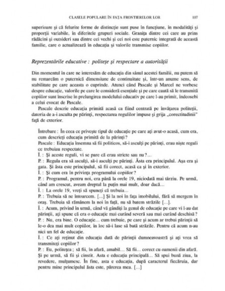 Educație și frontiere sociale: Franța, România, Brazilia, Suedia