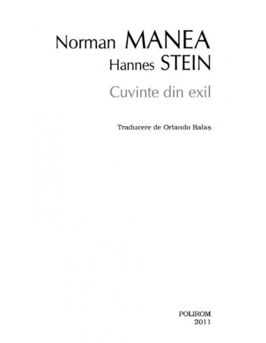 Cuvinte din exil Cuvinte din exil
