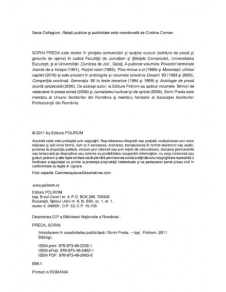 Introducere în creativitatea publicitară