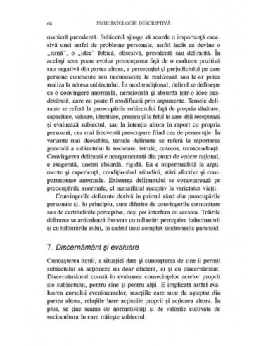 Psihopatologie descriptivă: semne și... Psihopatologie descriptivă: semne și...