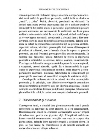 Psihopatologie descriptivă: semne și sindroame în tulburările mentale