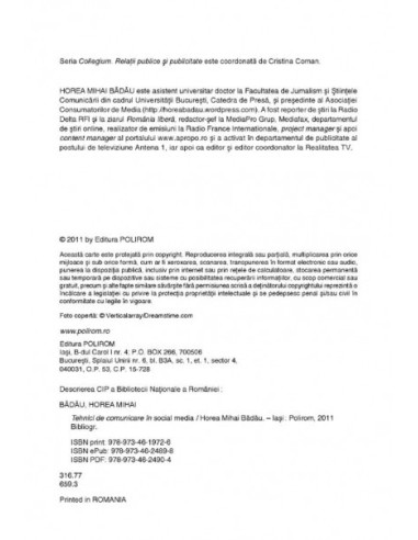 Tehnici de comunicare în social media