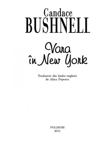 Vara în New York Vara în New York