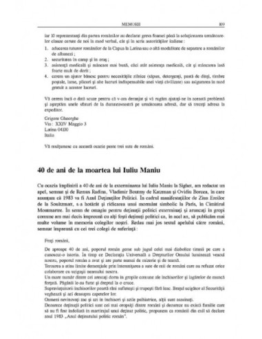 Memorii. Volumul II: Drama României...