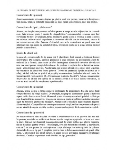 Redactarea materialelor de relaţii publice
