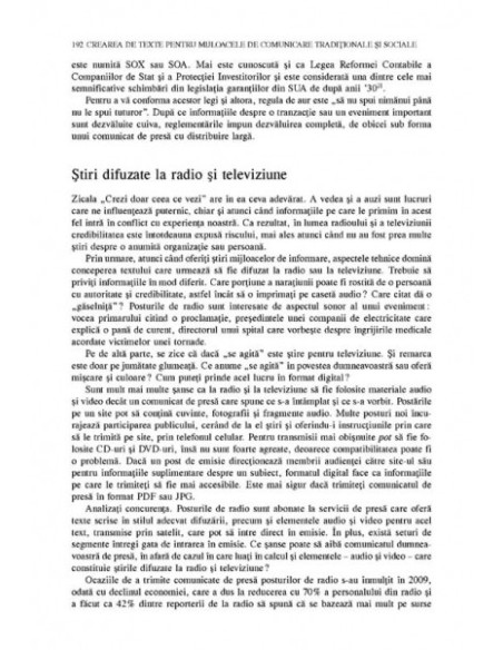 Redactarea materialelor de relaţii publice