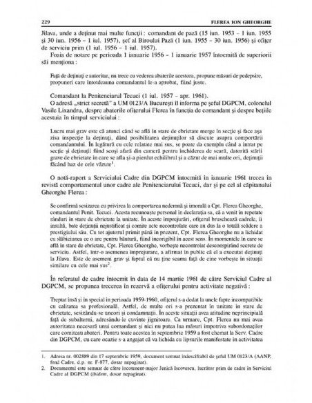Dicționarul ofițerilor și angajaților civili ai Direcției Generale a Penitenciarelor. Volumul II: Aparatul central (1948-1989)