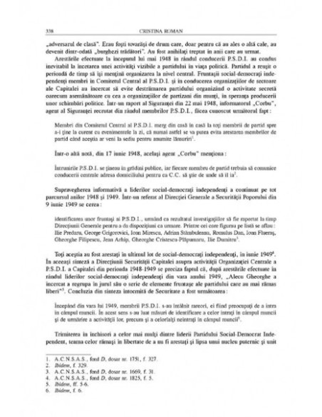 Represiune şi control social în România comunistă.