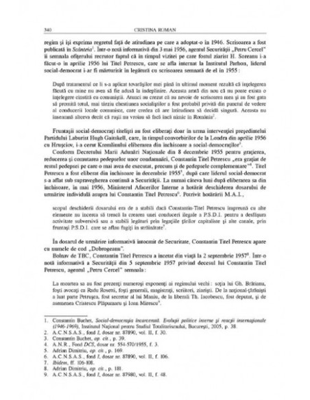 Represiune şi control social în România comunistă.