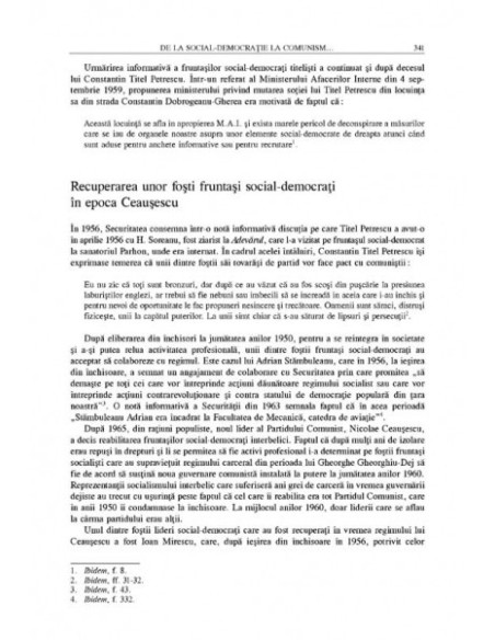 Represiune şi control social în România comunistă.