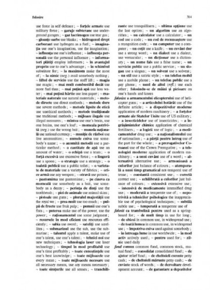 Dicționar român-englez de expresii și locuțiuni