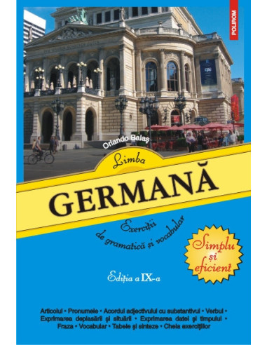 Limba germană. Exerciții de gramatică și vocabular (ediția a IX-a revăzută și adăugită)