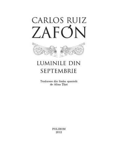 Luminile din septembrie