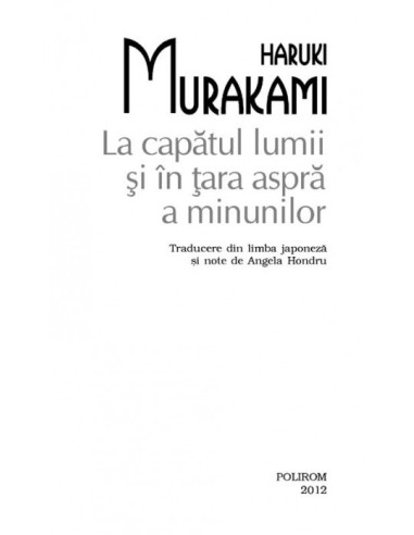 La capătul lumii şi în ţara aspră a... La capătul lumii şi în ţara aspră a...