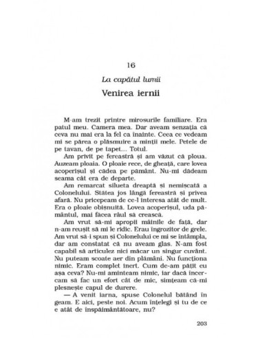 La capătul lumii şi în ţara aspră a... La capătul lumii şi în ţara aspră a...