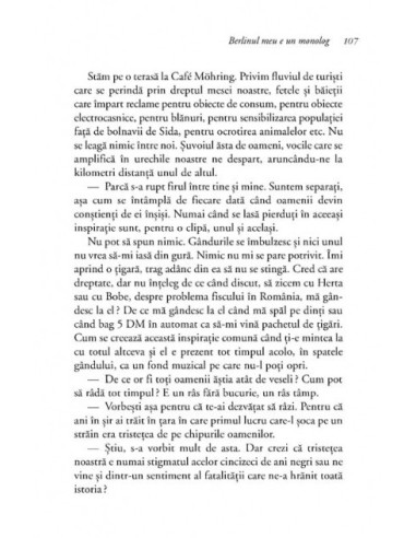 Berlinul meu e un monolog