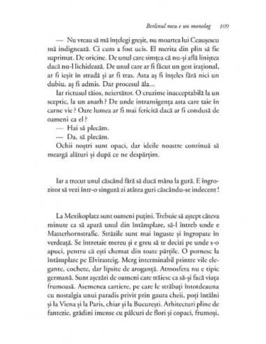 Berlinul meu e un monolog