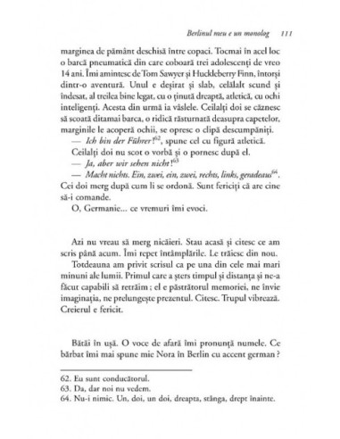 Berlinul meu e un monolog