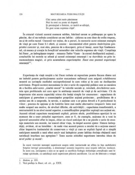 Maturizarea personalității