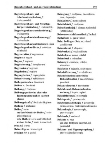Dicționar medical de buzunar...