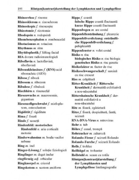 Dicționar medical de buzunar german-român/român-german (ediția a II-a)