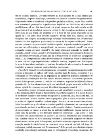 Inconștientul cognitiv: modele...