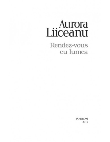 Rendez-vous cu lumea