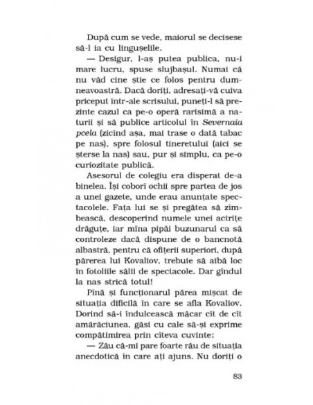 Mantaua. Nasul. Însemnările unui nebun