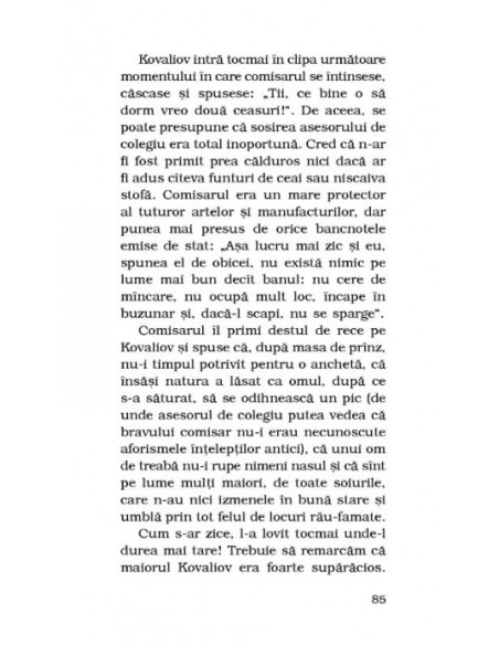 Mantaua. Nasul. Însemnările unui nebun