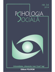 Psihologia socială. Nr. 34...